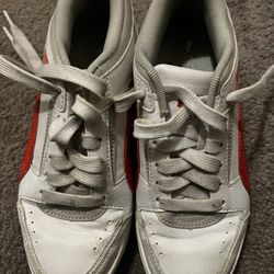 Puma Rebound Joy Low Trainers Size 4.5 Orange/White