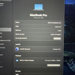 MacBook Pro M1 13”