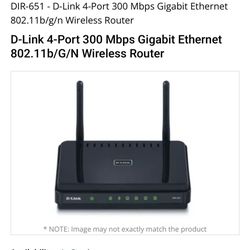 D-link Wireless N 300 Gigabit Router