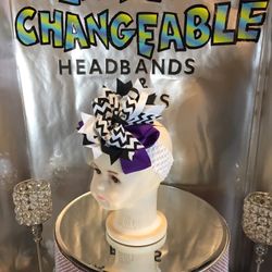 Girls interchangeable headband