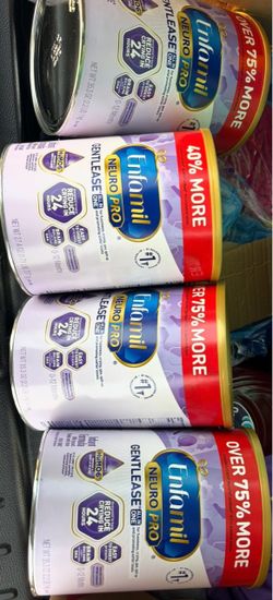 Enfamil 4 Jumbo Cans