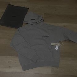 dark oat essential hoodie
