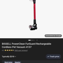 Bissel Cordless  Vac    swivel  for any floor