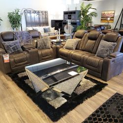 Power Reclining Sofa Or Love Seat $1299 Each Your Choice 