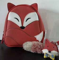 Fox! *️⃣ Bath & Body Works Mini Bag & Furry Pocketbac Holder Set