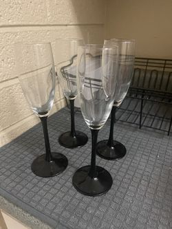 Champagne glasses