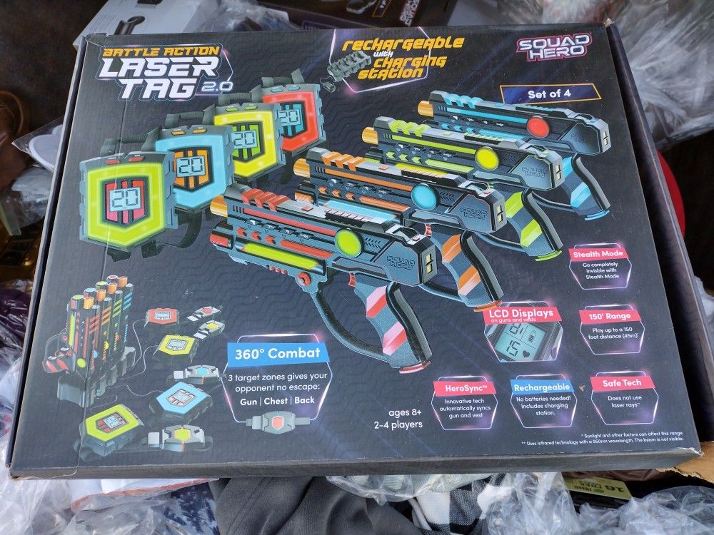 Laser Tag Set Of 4