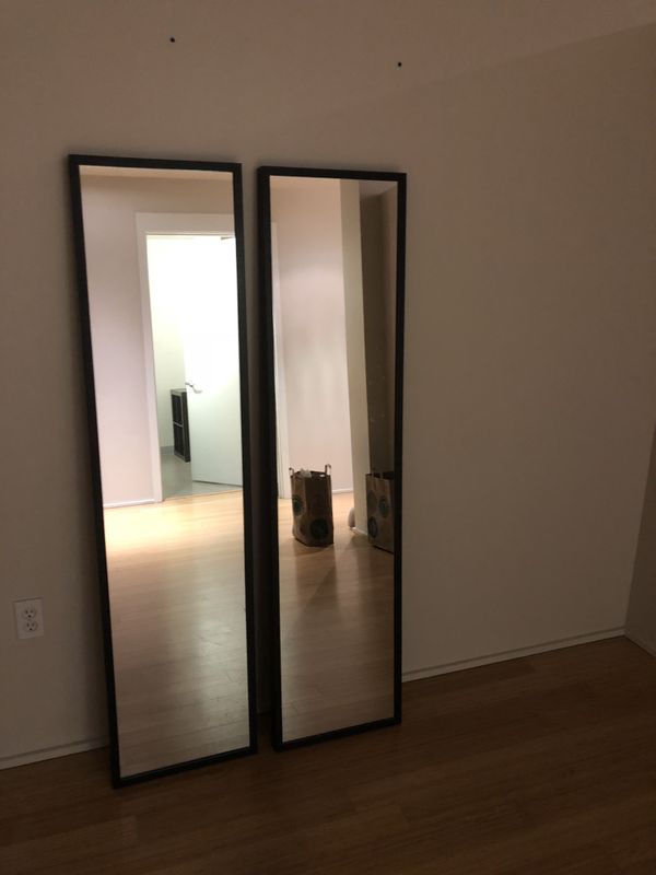 Ikea full length mirror (set of 2) for Sale in Portland, OR OfferUp