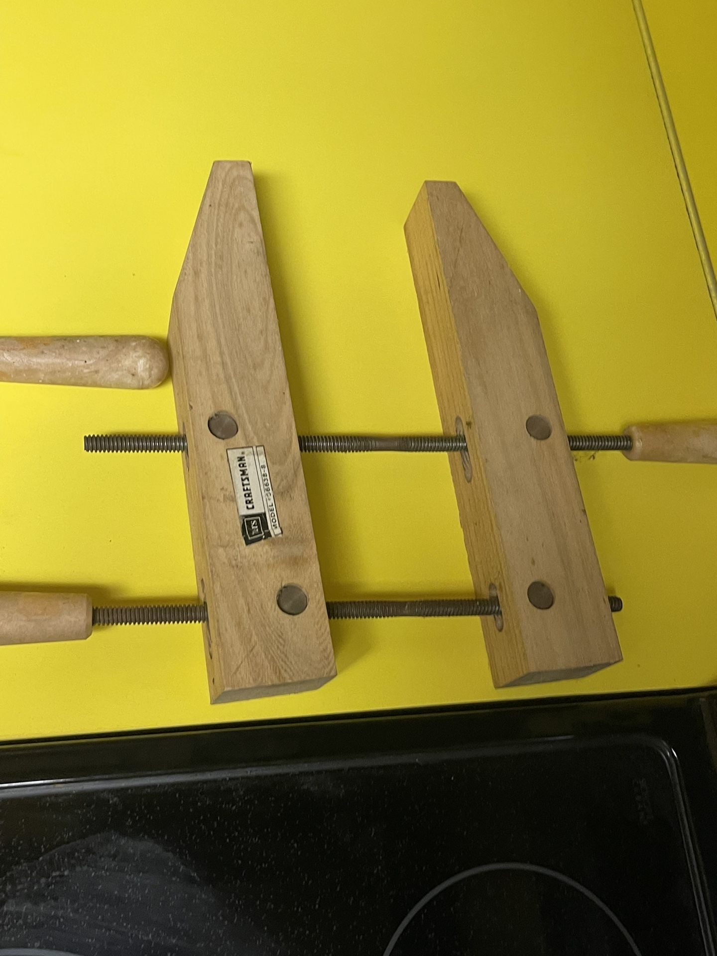 Lot of five Vintage craftsman wood clamps for Sale in Bellevue, WA
