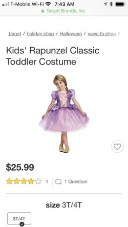 Toddler costume