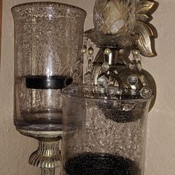 Home Interiors  2 Candle Holders New
