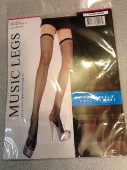 XL fishnet thigh high New Stockings