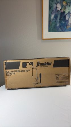 Franklin Sports MLB 2-in-1 Grow-with-Me Kids Batting Tee - New in Box