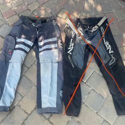 Motocross Pants and Jersey No Fear and Biltwell