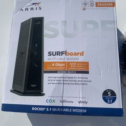 Surfboard WiFi Cable Modem Sbg8300