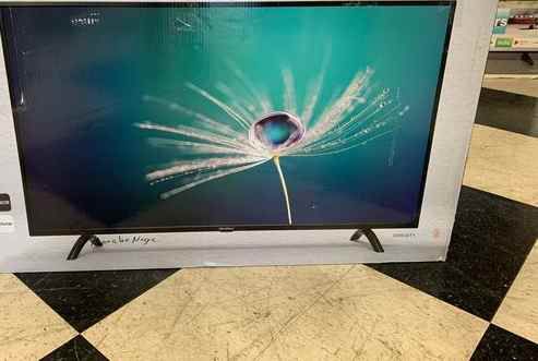 Brand New Quasar 50” TV! Open box w/warranty ZL5