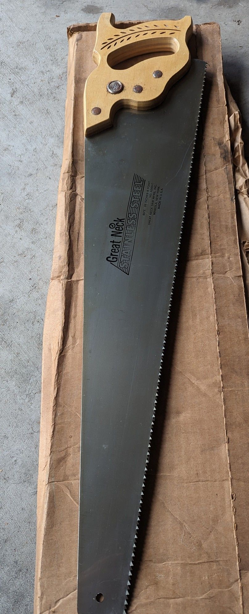 Great neck Stainless Steel Hand Saw