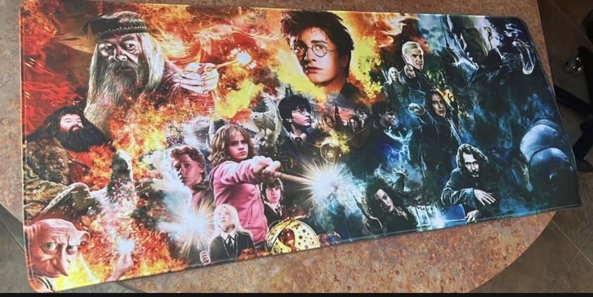 New Harry Potter XL Mouse Pad, Gaming Pad