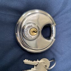 Disc padlock
