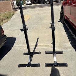 Movable Squat Rack Or Bench