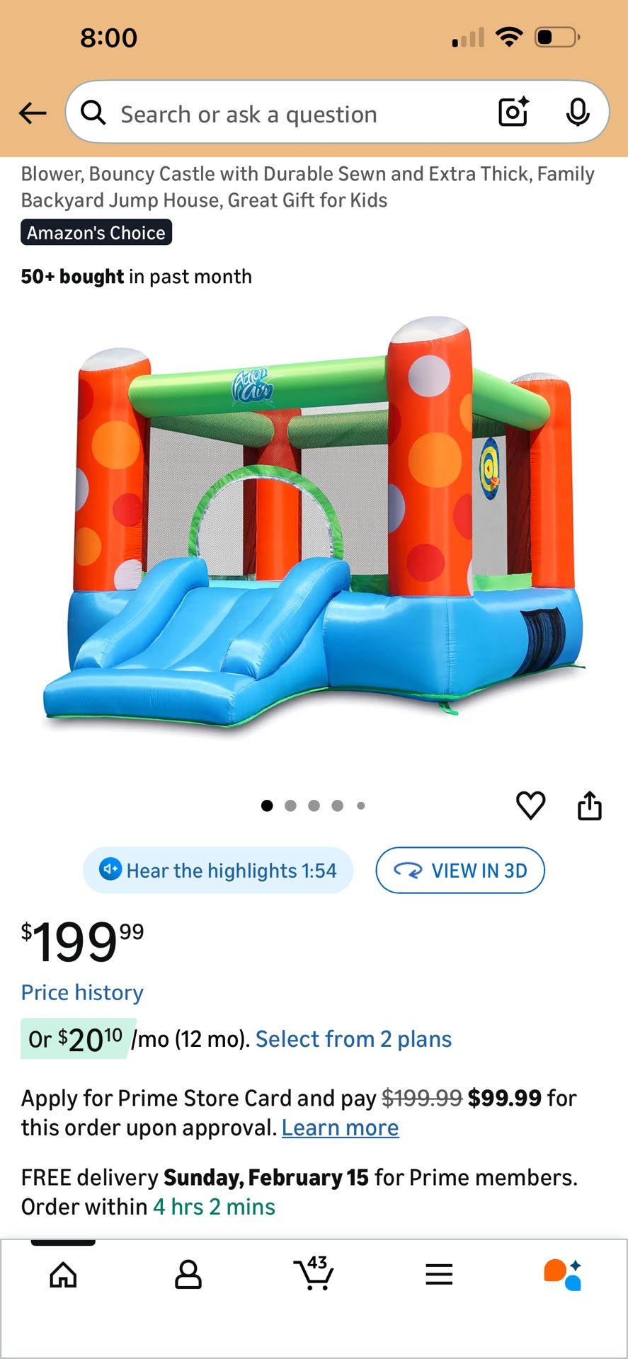 ACTION AIR Bounce House