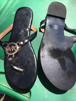 Michael Kors sandals size 9 only 25 firm