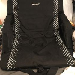 NEW! TOURIT Heated Stadium Bleacher Seats with Back Support and Cushion will trade make offers