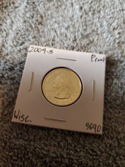 2004 S Wisconsin  Quarter  Proof 90% Silver