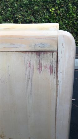 Rustic weathered farmhouse dresser/ hutch