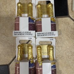 Stocking Stuffers/gifts. Bath Salts And Wash  Each Retails $6. TAKE ALL for $10