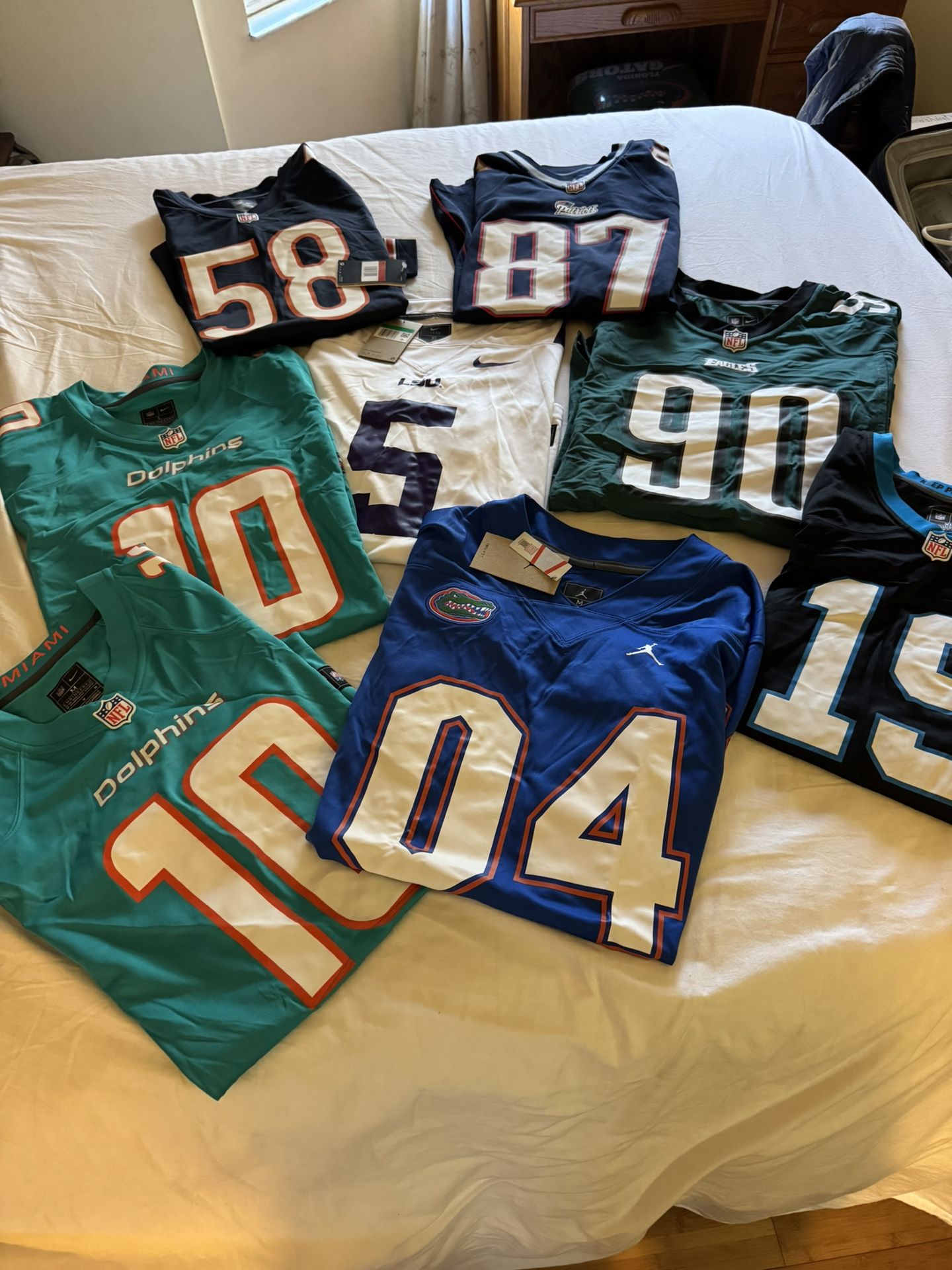 New / Never Worn NFL Jerseys