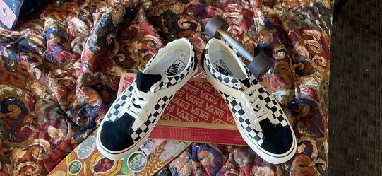 Vans SID DX checkerboard sneakers 10.5