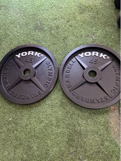York Barbell Legacy Precision Milled Cast Iron Plate Sets