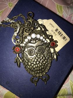 Owl necklace