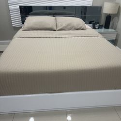 Queen Modern Bed Frame 