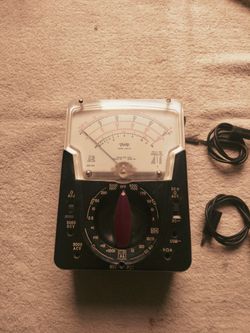 Triplet Analog Multimeter Tool..630-PL