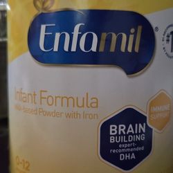 Yellow Can Enfamil