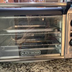 Black & Decker 4 Slices Toaster Oven W17"--D11"--T10"