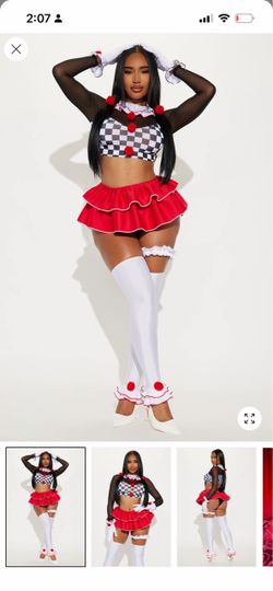 Silly as a clown costume
