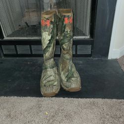 Under Armour Hawzilla Hunting Camo Boots Fishing Size 14 