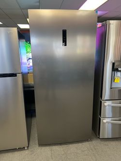 Element stainless steel fridge/freezer