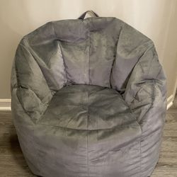 Big Joe Bean Bag Chair Gray