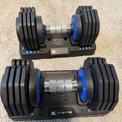 Xterra Adjustable dumbbells