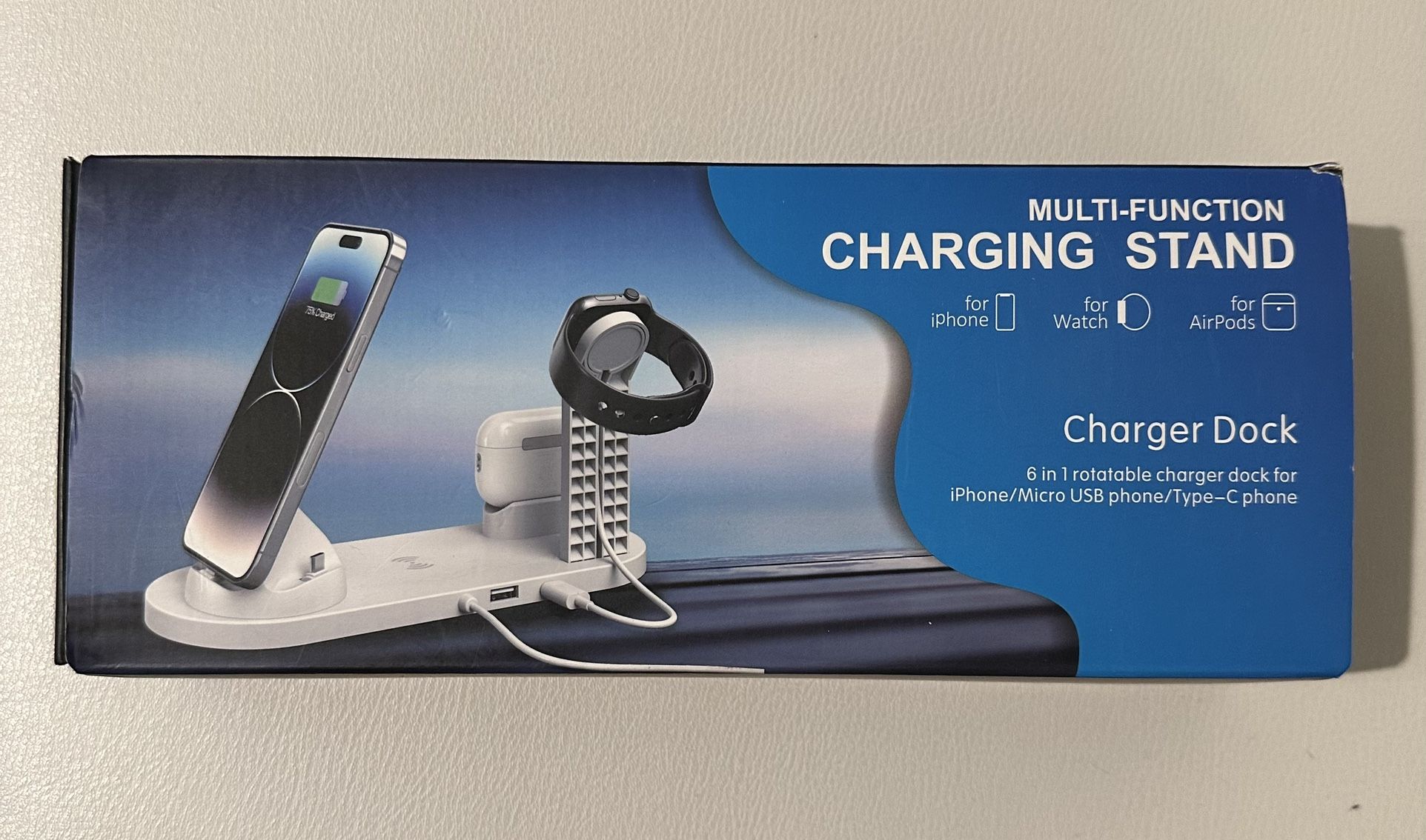 CHARGING STAND Multi-Function 6 In 1