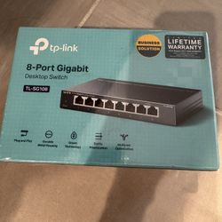 TP link 8 Port Gigabit Desktop Switch