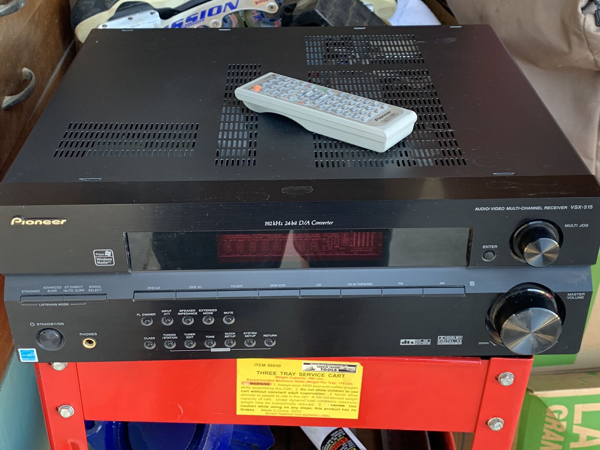 Pioneer A/V multi-channel Receiver