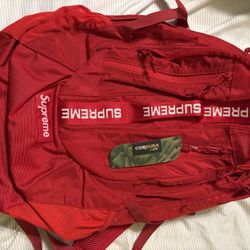 BRAND NEW Supreme backpack FW22(RED)  NEVER USED