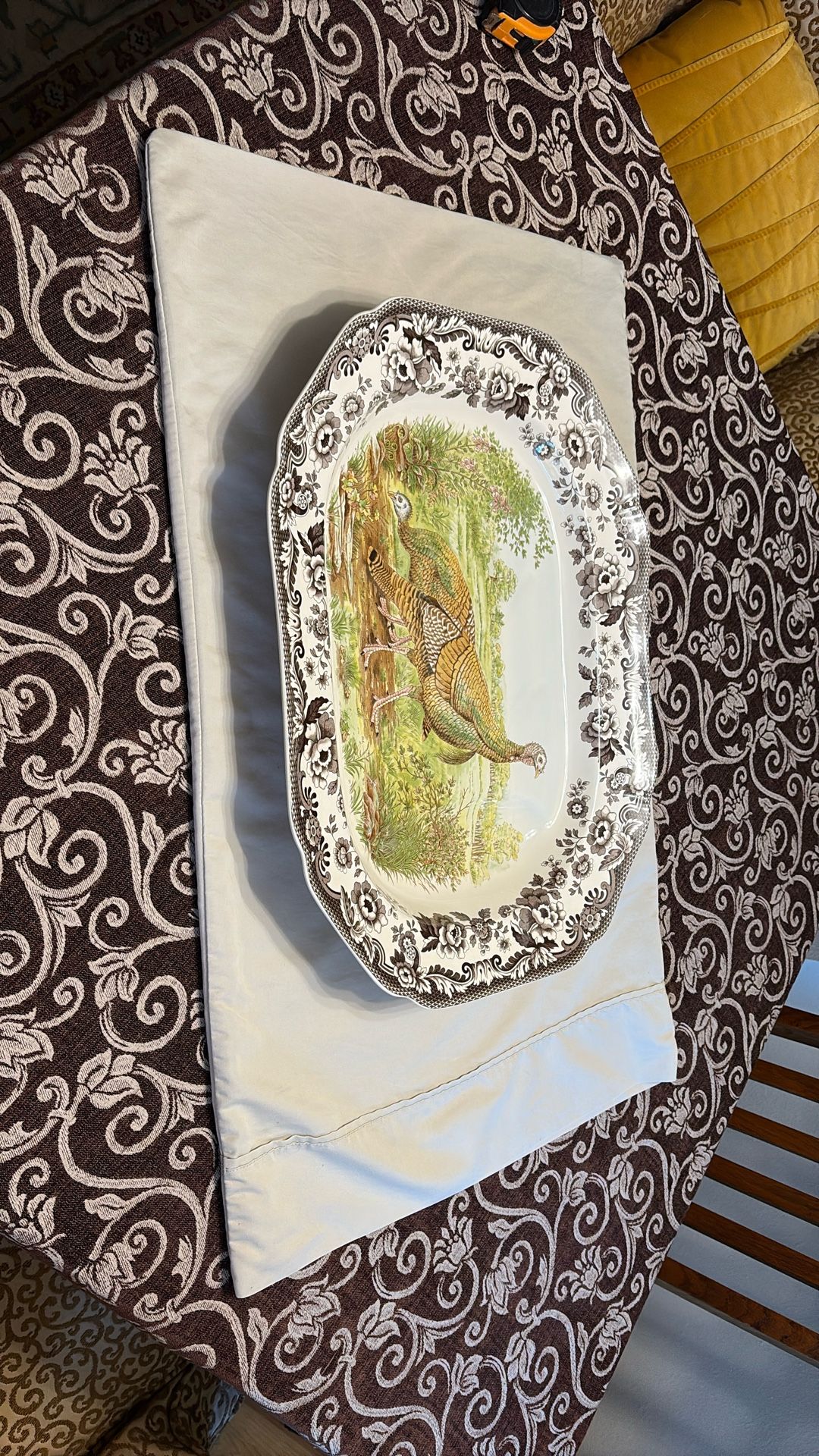 Spode Woodland Turkey Platter