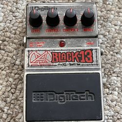 Digitech Black13 Scott Ian Distortion Pedal