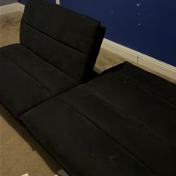 Black futon
